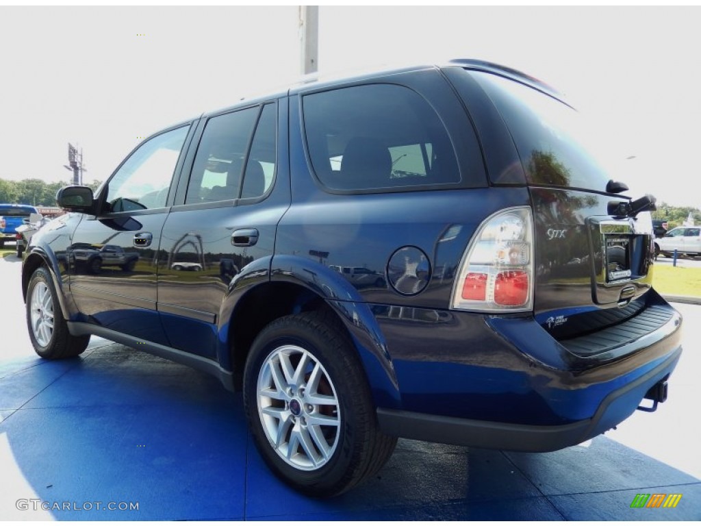 2009 9-7X 4.2i AWD - Crystal Blue Metallic / Desert Sand photo #3