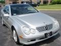 2002 Brilliant Silver Metallic Mercedes-Benz C 230 Kompressor Coupe  photo #3