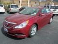 2014 Venetian Red Hyundai Sonata GLS  photo #1