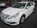 2014 Pearl White Hyundai Sonata GLS  photo #1