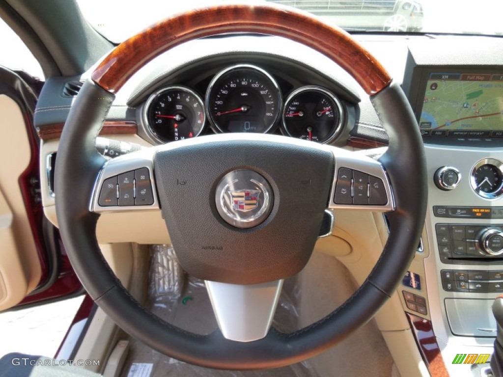 2014 Cadillac CTS 4 Coupe AWD Steering Wheel Photos