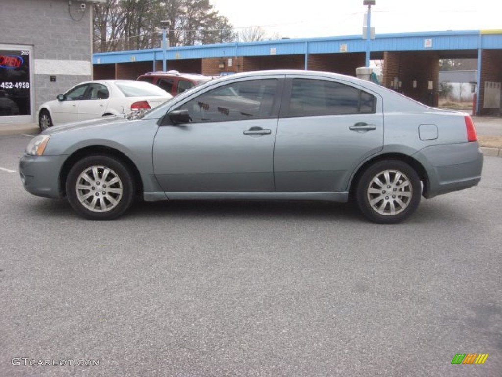 Satin Mesai Gray Pearl 2008 Mitsubishi Galant ES Exterior Photo #93679685