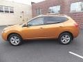 2008 Orange Alloy Metallic Nissan Rogue SL AWD  photo #2