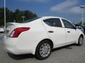 2014 Fresh Powder White Nissan Versa 1.6 S Plus Sedan  photo #5