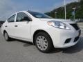 Fresh Powder White - Versa 1.6 S Plus Sedan Photo No. 7