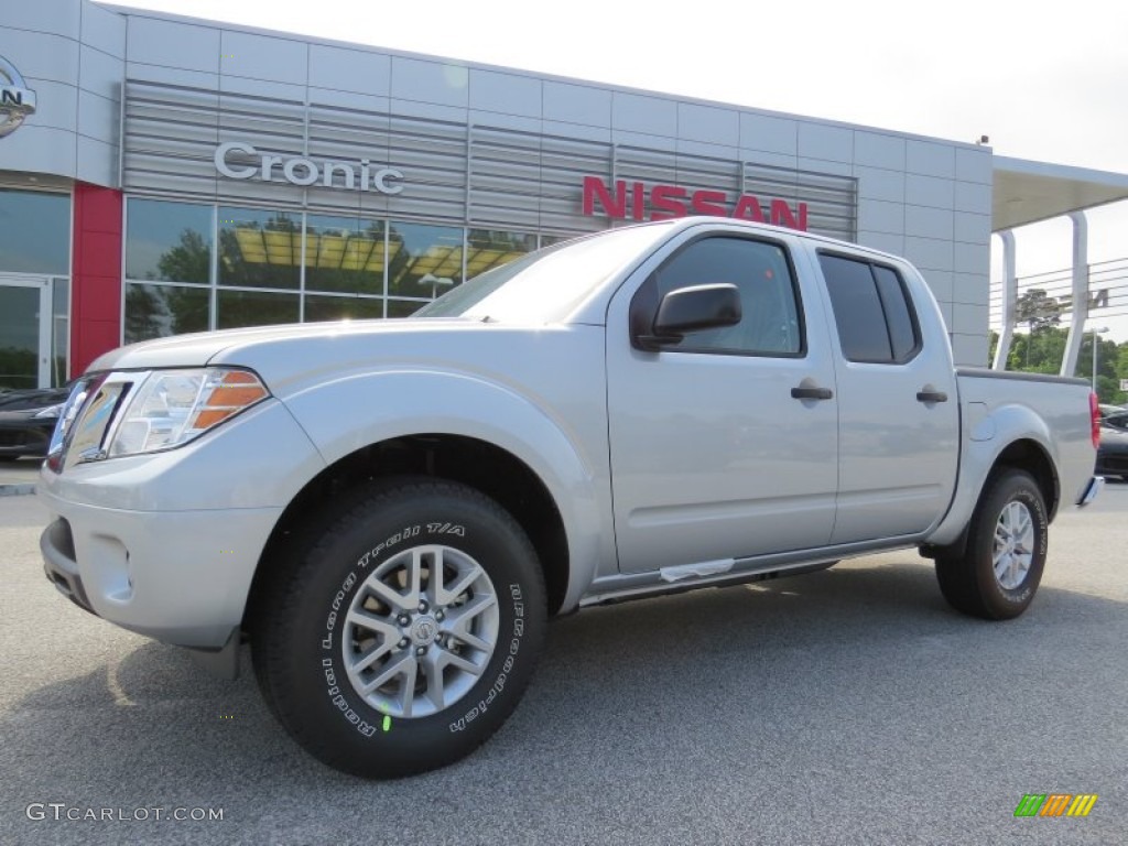 2014 Frontier SV Crew Cab - Brilliant Silver / Steel photo #1