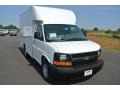 2014 Summit White Chevrolet Express Cutaway 3500 Moving Van  photo #1