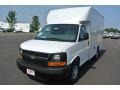 2014 Summit White Chevrolet Express Cutaway 3500 Moving Van  photo #2