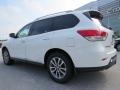 2014 Moonlight White Nissan Pathfinder SL AWD  photo #3