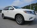 2014 Moonlight White Nissan Pathfinder SL AWD  photo #7