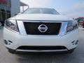 2014 Moonlight White Nissan Pathfinder SL AWD  photo #8