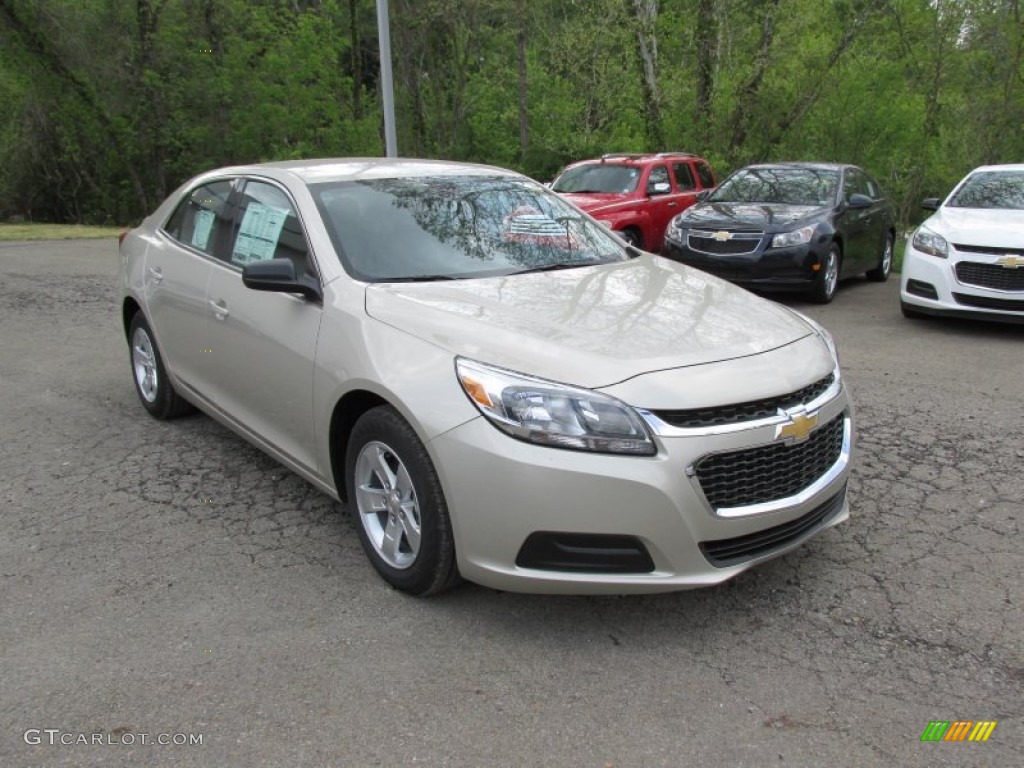 Champagne Silver Metallic 2014 Chevrolet Malibu LS Exterior Photo #93682388