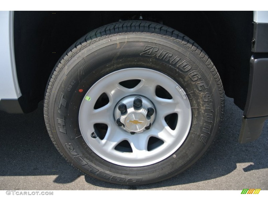 2014 Silverado 1500 WT Regular Cab - Summit White / Jet Black/Dark Ash photo #17