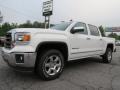 Summit White - Sierra 1500 SLT Crew Cab Photo No. 3