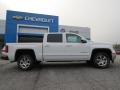 Summit White - Sierra 1500 SLT Crew Cab Photo No. 8