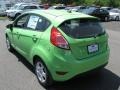 2014 Green Envy Ford Fiesta SE Hatchback  photo #2