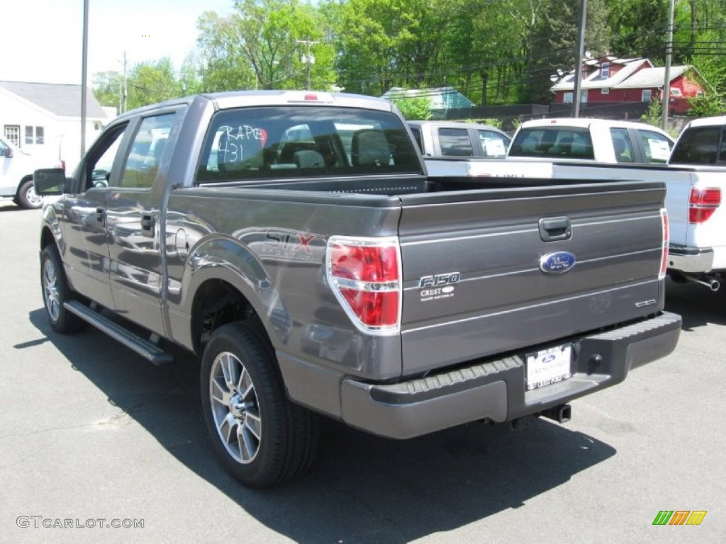 2014 F150 STX SuperCrew 4x4 - Sterling Grey / Black photo #2