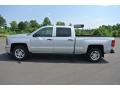 2014 Silver Ice Metallic Chevrolet Silverado 1500 LT Crew Cab  photo #3