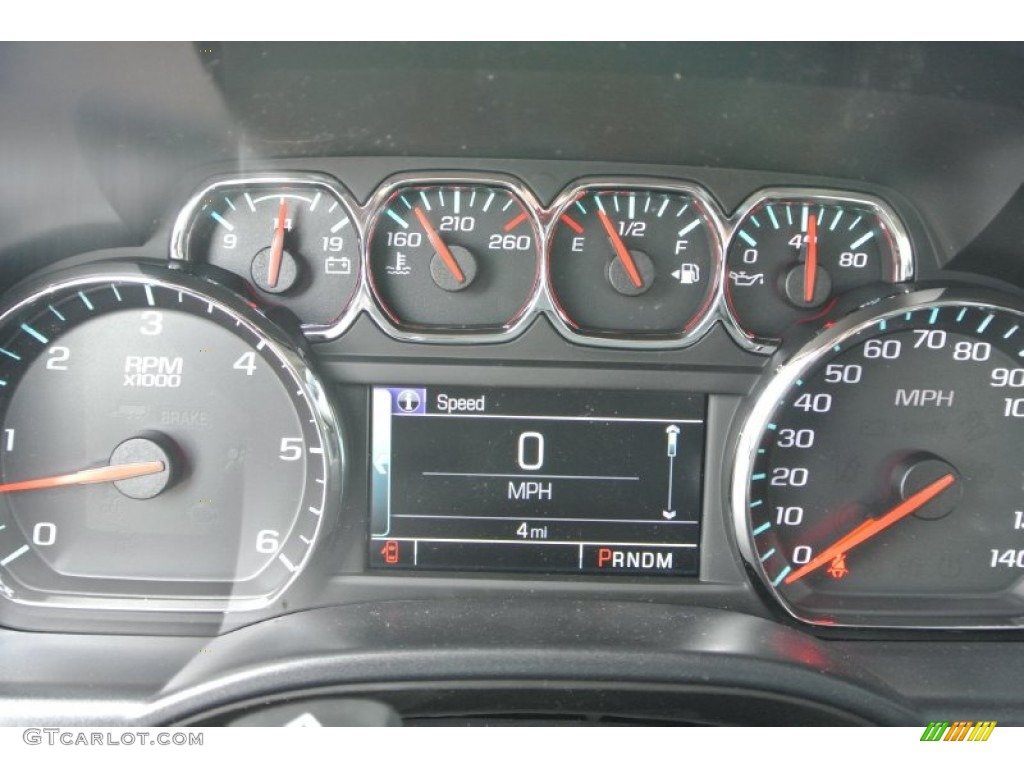 2014 Silverado 1500 LT Crew Cab - Silver Ice Metallic / Jet Black/Dark Ash photo #13