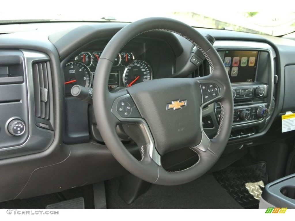 2014 Silverado 1500 LT Crew Cab - Silver Ice Metallic / Jet Black/Dark Ash photo #20