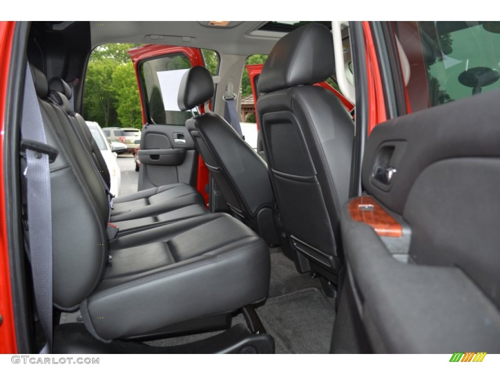 2011 Avalanche LTZ 4x4 - Victory Red / Ebony photo #12