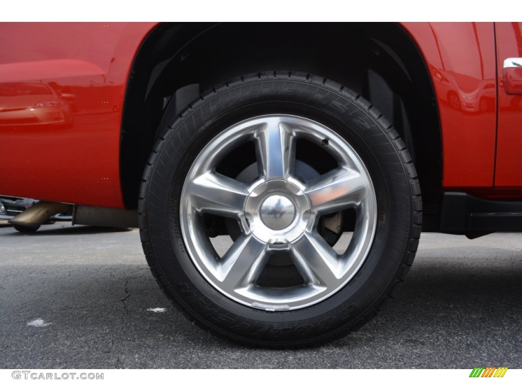 2011 Avalanche LTZ 4x4 - Victory Red / Ebony photo #16