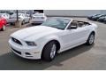 Performance White 2013 Ford Mustang V6 Convertible