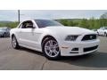 2013 Performance White Ford Mustang V6 Convertible  photo #23
