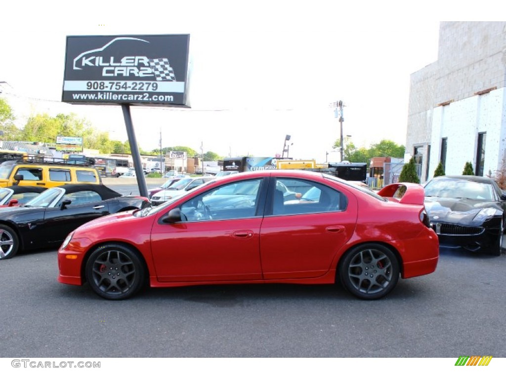 2004 Neon SRT-4 - Flame Red / Dark Slate Gray photo #4