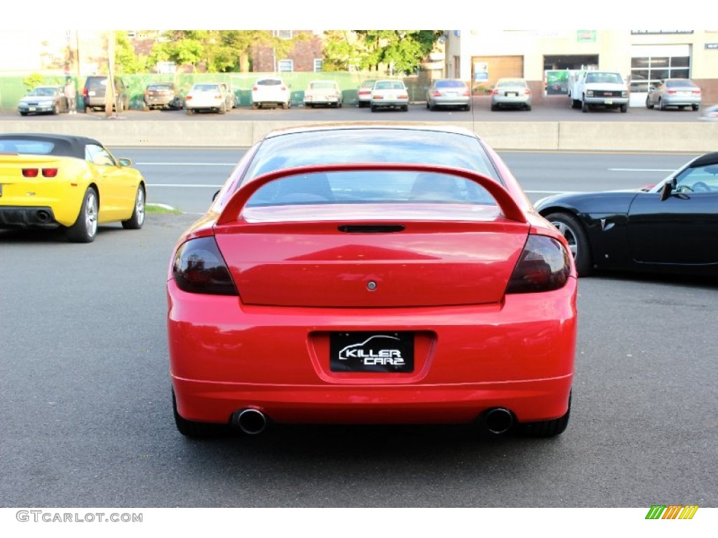 2004 Neon SRT-4 - Flame Red / Dark Slate Gray photo #6