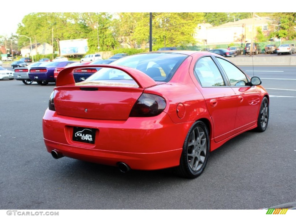 2004 Neon SRT-4 - Flame Red / Dark Slate Gray photo #7