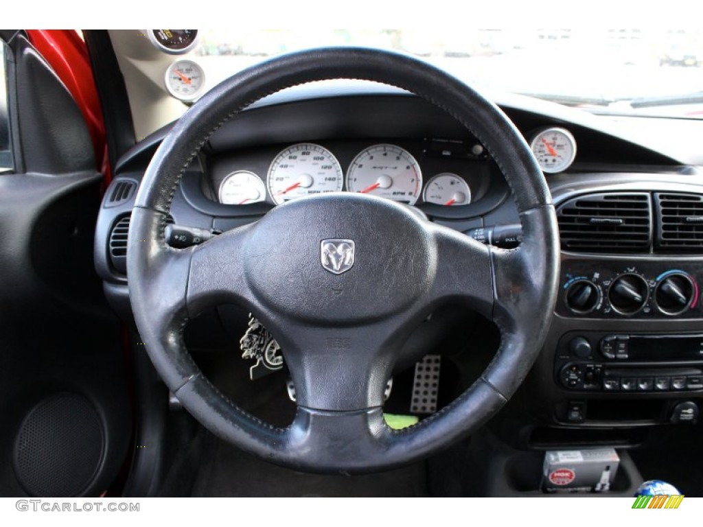 2004 Neon SRT-4 - Flame Red / Dark Slate Gray photo #14