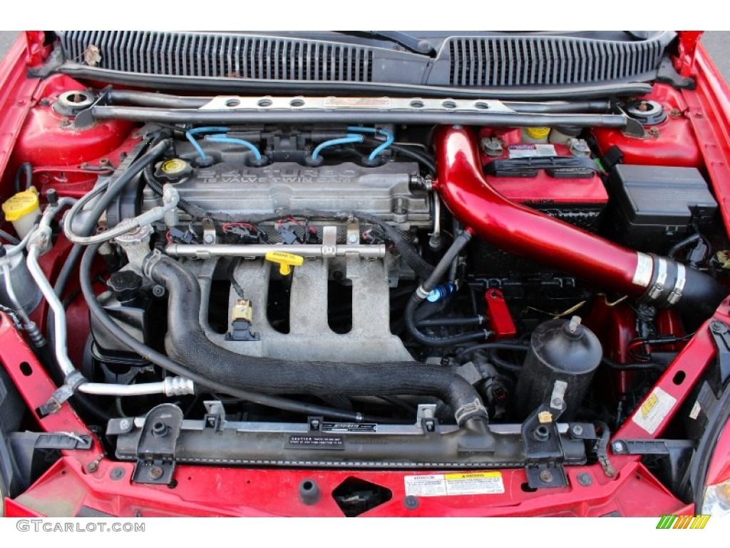 2004 Neon SRT-4 - Flame Red / Dark Slate Gray photo #31