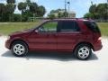 2002 Bordeaux Red Metallic Mercedes-Benz ML 320 4Matic  photo #4