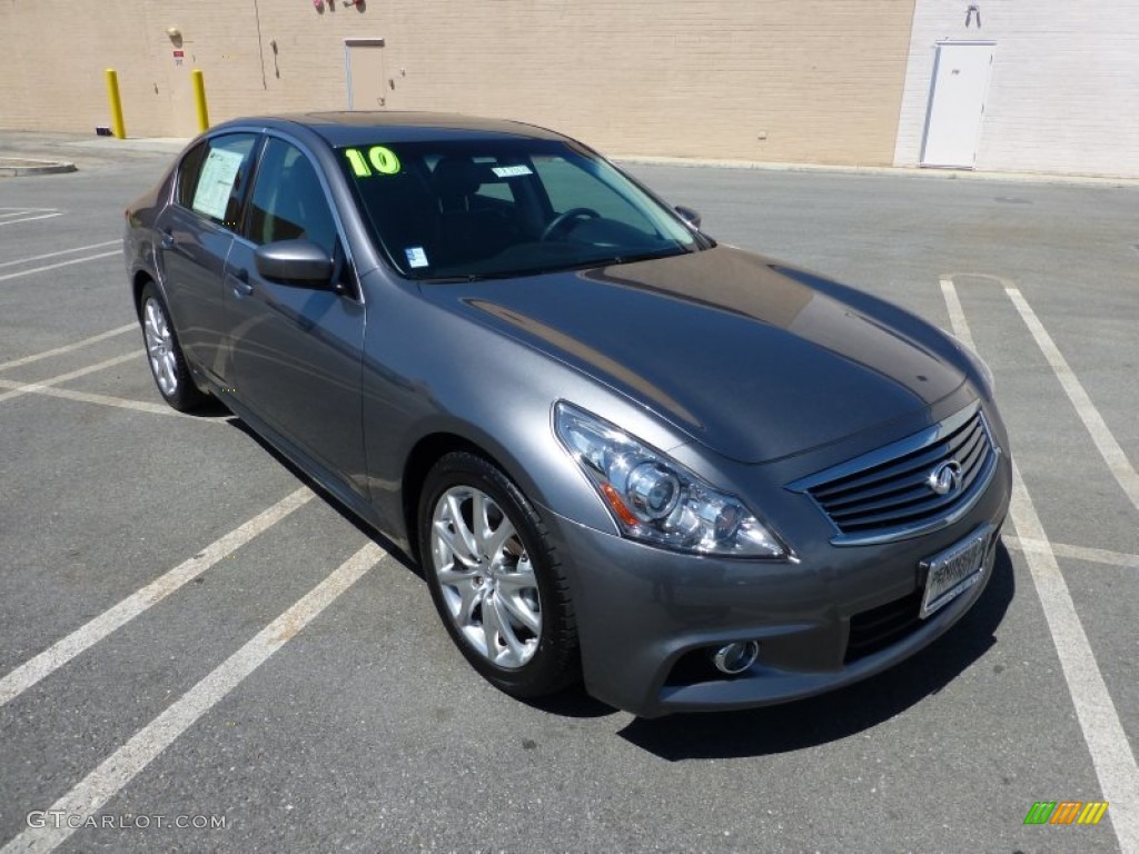 2010 G 37 Journey Sedan - Graphite Shadow / Graphite photo #1