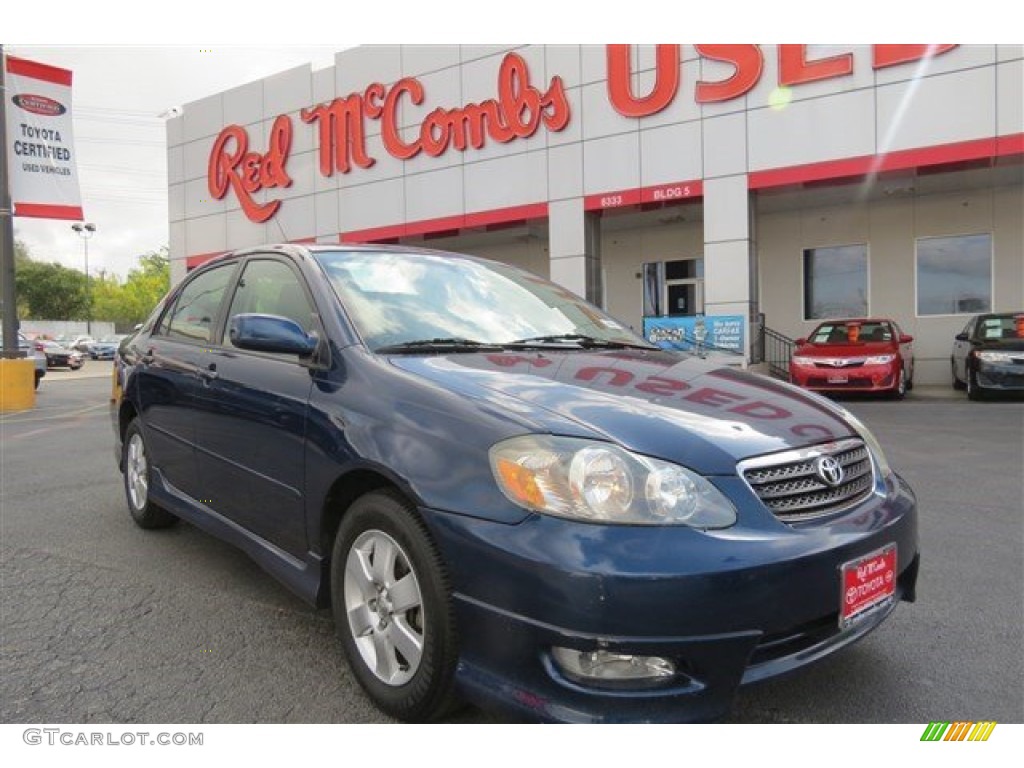 2006 Corolla CE - Indigo Ink Pearl / Beige photo #1