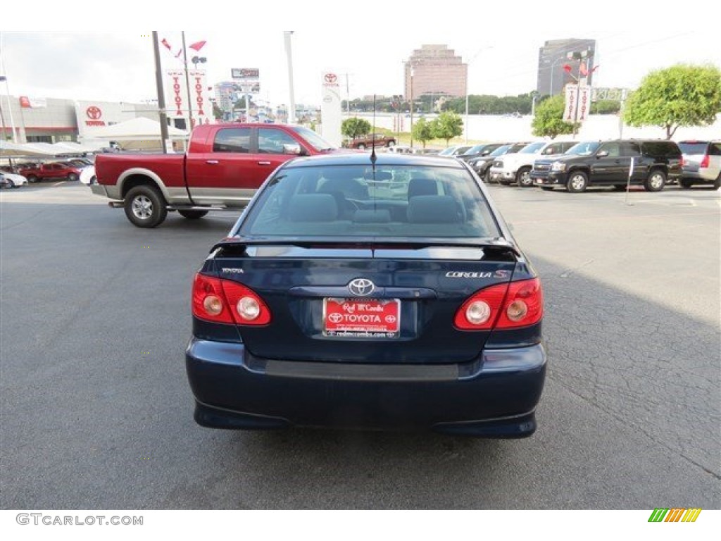 2006 Corolla CE - Indigo Ink Pearl / Beige photo #6