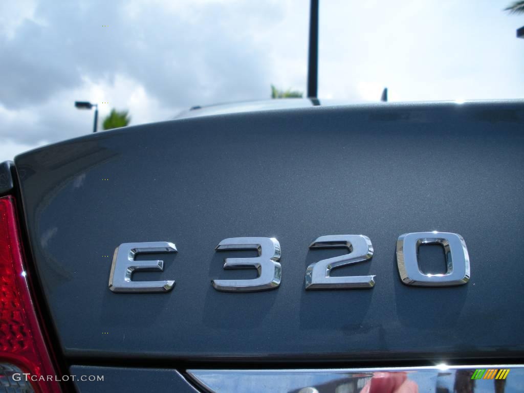 2008 E 320 BlueTEC Sedan - Flint Grey Metallic / Cashmere photo #9