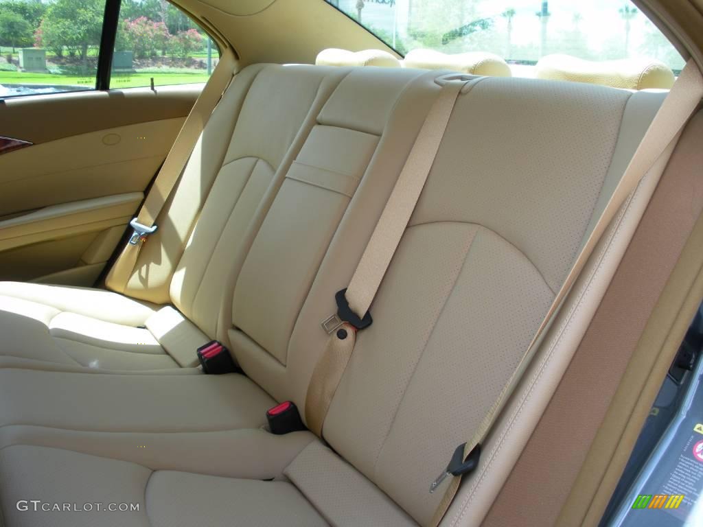 2008 E 320 BlueTEC Sedan - Flint Grey Metallic / Cashmere photo #15