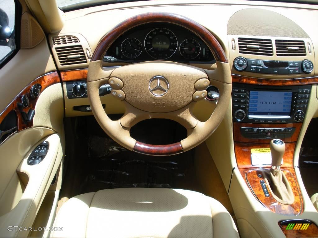 2008 E 320 BlueTEC Sedan - Flint Grey Metallic / Cashmere photo #19