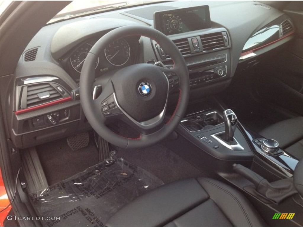 Black Interior 2014 BMW 2 Series 228i Coupe Photo #93694886