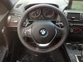 Black 2014 BMW 2 Series 228i Coupe Steering Wheel