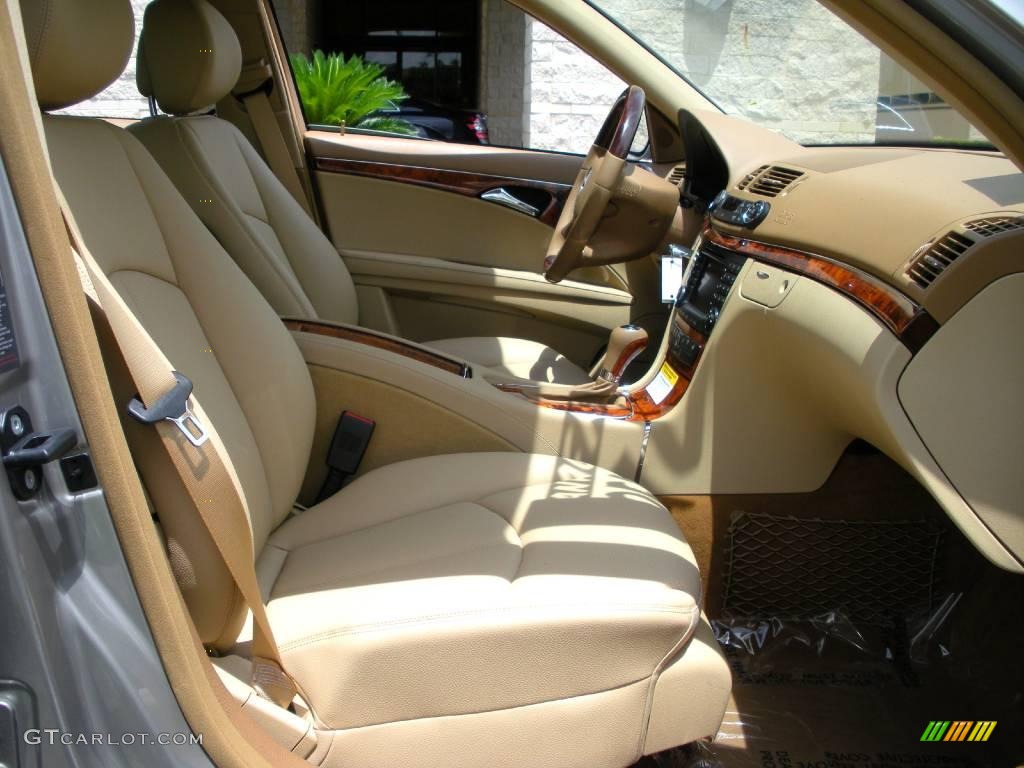 2008 E 320 BlueTEC Sedan - Pewter Metallic / Cashmere photo #16