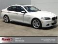 Alpine White 2014 BMW 5 Series 550i Sedan