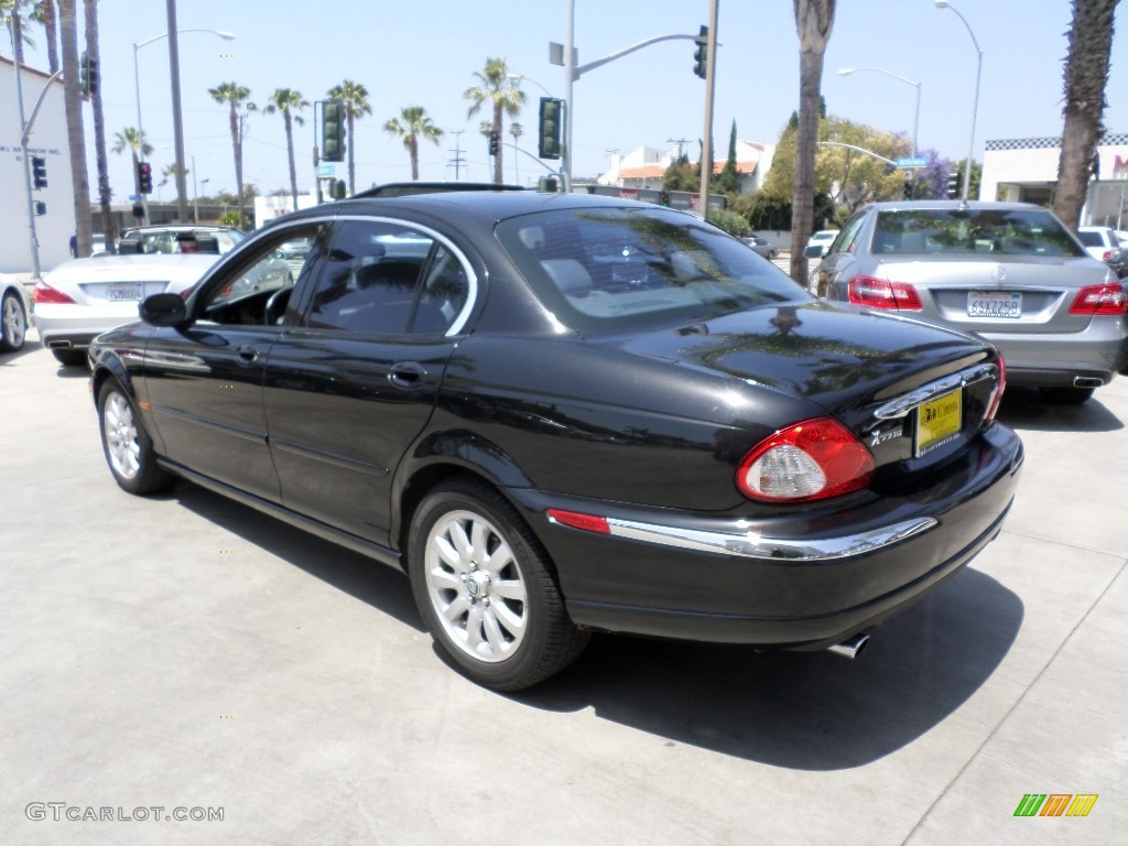 2002 X-Type 2.5 - Anthracite Metallic / Dove photo #4