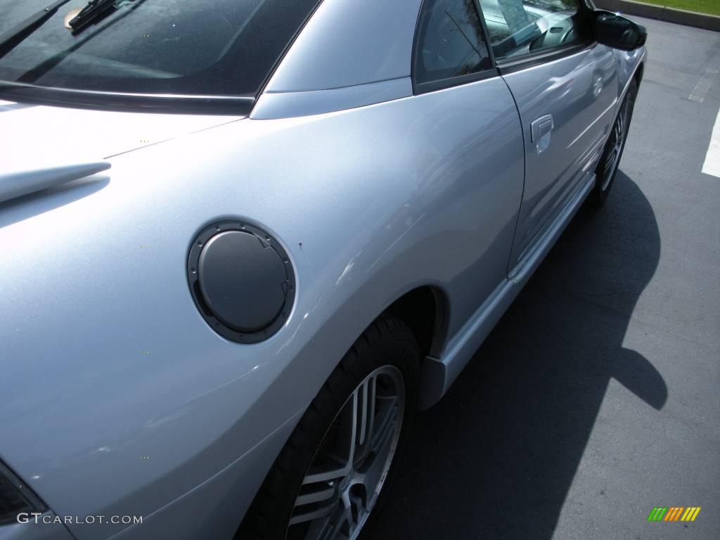 2003 Eclipse GTS Coupe - Sterling Silver Metallic / Midnight photo #6