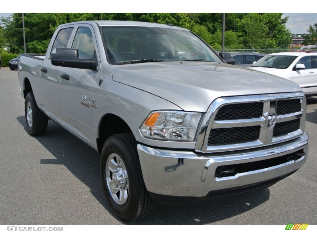 Bright Silver Metallic 2014 Ram 2500 Tradesman Crew Cab 4x4 Exterior Photo #93699539