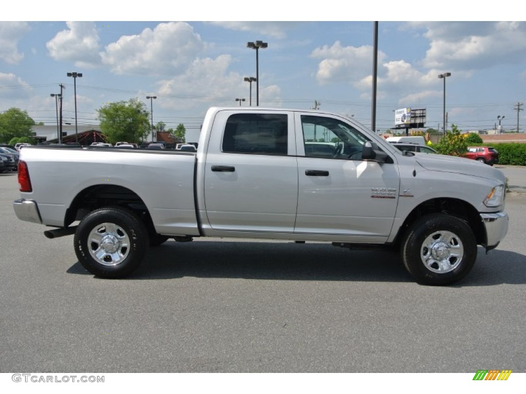 Bright Silver Metallic 2014 Ram 2500 Tradesman Crew Cab 4x4 Exterior Photo #93699596