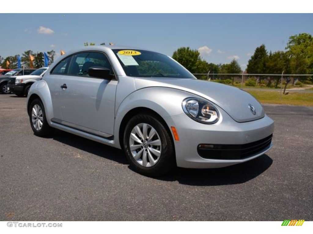 Reflex Silver Metallic 2013 Volkswagen Beetle 2.5L Exterior Photo #93700469