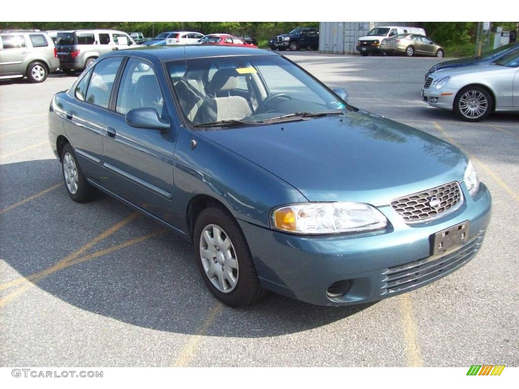 2001 Sentra GXE - Out Of The Blue / Stone photo #1